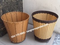 Giỏ tròn mây nhựa 