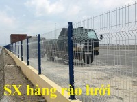 Hàng rào nhà máy ,Hàng rào khu công nghiệp - Hàng rào lưới thép 