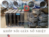 Khớp nối giãn nở nhiệt inox, ống bù trừ giãn nở inox, mối nối mềm inox