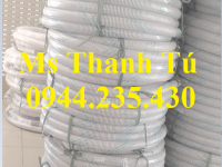 Ống gân nhựa cổ trâu màu trắng d60 luôn có sẵn ở kho
