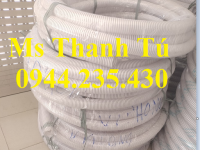 Ống gân nhựa cổ trâu màu trắng d60 luôn có sẵn ở kho