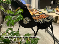 Bếp nướng than hoa tiệc ngoài trời Barrel Charcoal Grill