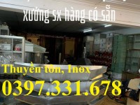 Thuyền tôn đánh cá chở 2-3 người, Thuyền Inox có mái trèo tay