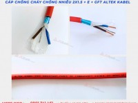 Cáp chống cháy chống nhiễu GFT 2x1.5 Altek Kabel chịu nhiệt độ cao