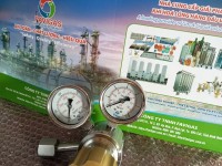 Đồng hồ giảm áp Oxy, Nitơ, Argon, CO2, Acetylen, Hydro, Heli, Amoniac