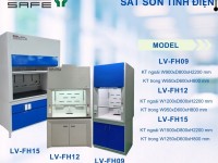 Tủ hút sắt sơn tĩnh điện - Lâm Việt SCI