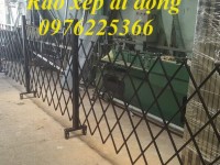 Hàng rào xếp gọn , hàng rào di xếp di động 