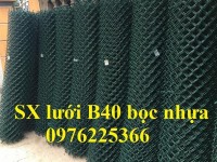 Lưới thép b40 bọc nhựa khổ 1m, 1.2m, 1.5m, 1.8m, 2m, 2.4m 