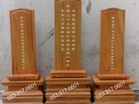 Bài vị gỗ tốt, bài vị mẫu đẹp, bài vị gia tiên, bài vị cửu huyền