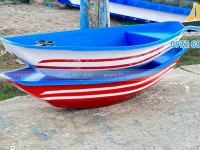 Thuyền composie mini, xuồng nhựa mini, xuồng ướp bia, trưng bày hoa quả 