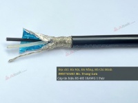 Cáp tín hiệu RS485 18AWG 1 pair Altek Kabel