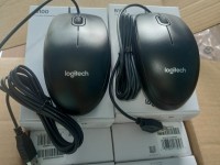 Chuột máy tính Logitech B100 có dây chính hãng