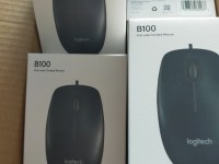 Chuột máy tính Logitech B100 có dây chính hãng