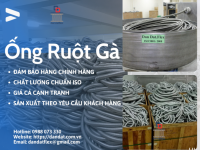 Cách Bảo Quản và Sử Dụng Ống Ruột Gà Đúng Cách