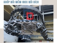 Khớp nối mềm inox 304 nối bích, khớp nối chống rung mặt bích