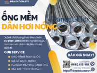 Ống Mềm Dẫn Hơi Nóng – Sản Phẩm Chất Lượng Cao Ứng Dụng Công Nghiệp