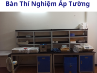 Bàn thí nghiệm áp tường