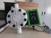 Bơm định lượng EMEC TCO 0150 K/FP đầu bơm PVDF lưu lượng 50 L/h áp 1 bar