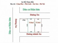 ĐẤT CỘNG HOĂ PHÙ LINH DT 74 M GIÁ CHỈ HƠN TỶ NHẸ DG TRƯỚC RỘNG 5 M