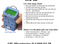 Máy dò khí GfG Microtector II G460 O2,IR LEL,CO,H2S 