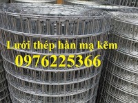 Lưới thép hàn mạ kẽm D2a25x25, D2a50x50