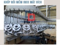 Khớp nối mềm inox nối bích, khớp nối mềm chống rung mặt bích các loại