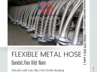 Khớp nối mềm inox nối bích, khớp nối mềm chống rung mặt bích các loại