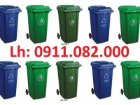  Các kiểu thùng rác nhựa hiện nay giá rẻ- thùng rác thông minh, thùng rác đạp chân, 120l 240l 660l- 