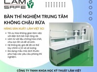 Giới Thiệu Bàn Thí Nghiệm Trung Tâm với Mặt Bàn Bằng Vật Liệu Phenolic