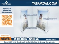 Khung Mica Mica Dày 3mm, Kích Thước 35 x 47mm: Sự Lựa Chọn Hoàn Hảo Cho Tính Thẩm Mỹ Và Bền Bỉ