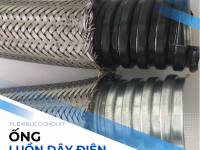 Ống Luồn Dây Điện Và Phụ kiện | Ống Luồn Dây Điện Bọc Nhựa Bọc Lưới Inox