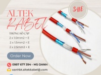 Dây cáp tín hiệu chống cháy chống nhiễu dùng cho hệ thống âm thanh