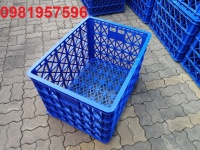Sọt nhựa làm giỏ đựng hàng shipper, nhựa nguyên sinh