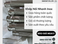 Khớp Nối Nhanh Inox - Khớp Nối Nhanh Inox Kiểu D - Khớp Nối Nhanh Đầu Cái Ren Trong - Kiểu D  