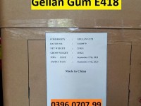 Gellan Gum E418 - Chất tạo gel, tạo treo thực phẩm