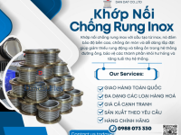 Khớp Nối Co Giãn Chịu Áp Cao | Khớp co giãn cho nồi hơi công nghiệp | Khớp co giãn bằng vải 