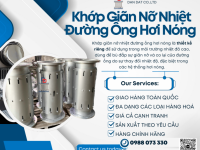 Khớp Nối Co Giãn Chịu Áp Cao | Khớp co giãn cho nồi hơi công nghiệp | Khớp co giãn bằng vải 