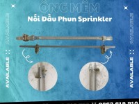 Ống mềm Sprinkler dùng trong PCCC/Dây mềm nối đầu phun Sprinkler/Phụ kiện ống mềm sprinkler/