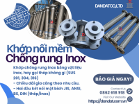 Khớp Nối Mềm Chống Rung| Khớp Nối Chống Rung Inox 304 Và Inox 316