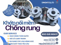 Khớp Nối Mềm Chống Rung| Khớp Nối Chống Rung Inox 304 Và Inox 316