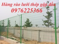 Hàng rào lưới gập hai đầu tam giác 