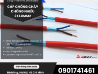 Cáp tín hiệu chống cháy, chống nhiễu 2x1.0mm2 hãng Altek Kabel Đức