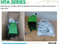 Bơm định lượng EMEC HTA 1504 K/PP định lượng liên tục 4 L/h tại áp 15 bar