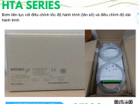 Bơm định lượng EMEC HTA 1504 K/PP định lượng liên tục 4 L/h tại áp 15 bar