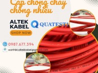 Cáp chống cháy chống nhiễu Altek Kabel 2x1.0