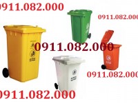 Thùng rác 240 lít giá rẻ tại vĩnh long, hàng chất lượng giao hàng nhanh- lh 0911082000