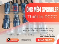 Ống nối mềm cứu hỏa/Ống mềm inox chữa cháy/Ống mềm Sprinkler dùng trong PCCC/Đầu nối Sprinkler