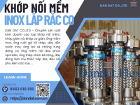 Khớp Nối Mềm Inox Lắp Rắc Co – Khớp Nối Mềm Inox Lắp Ren Giá Rẻ