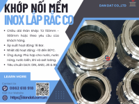 Khớp Nối Mềm Inox Lắp Rắc Co – Khớp Nối Mềm Inox Lắp Ren Giá Rẻ