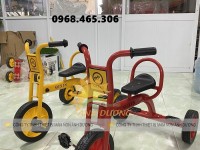 Xe đạp trẻ em 3 bánh 2 chỗ ngồi hàng nhập khẩu